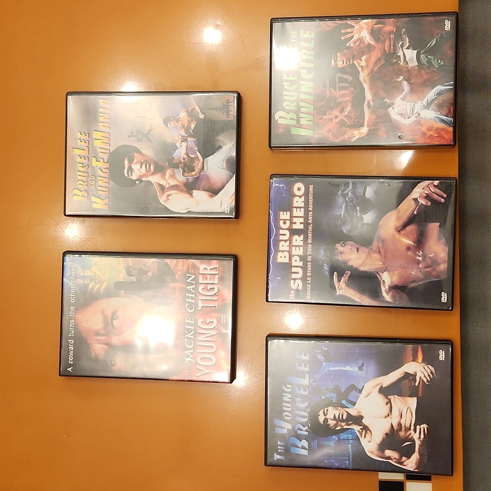 5 dvds